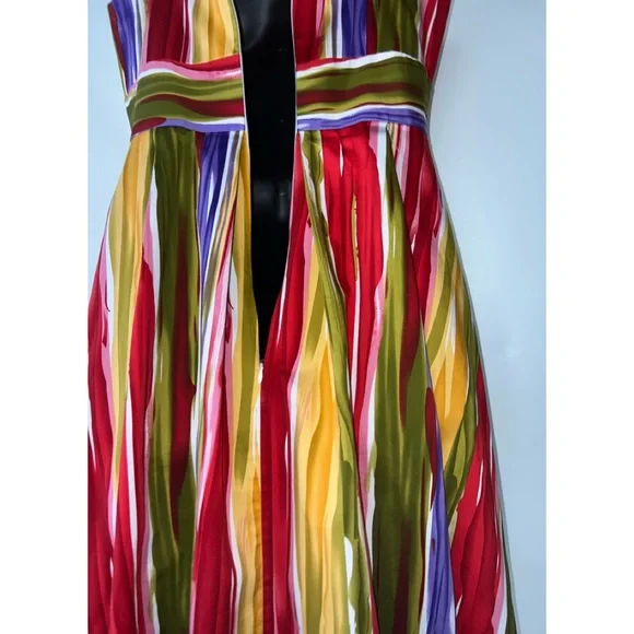 Calvin Klein Colorful Dress - Picture 3 of 10